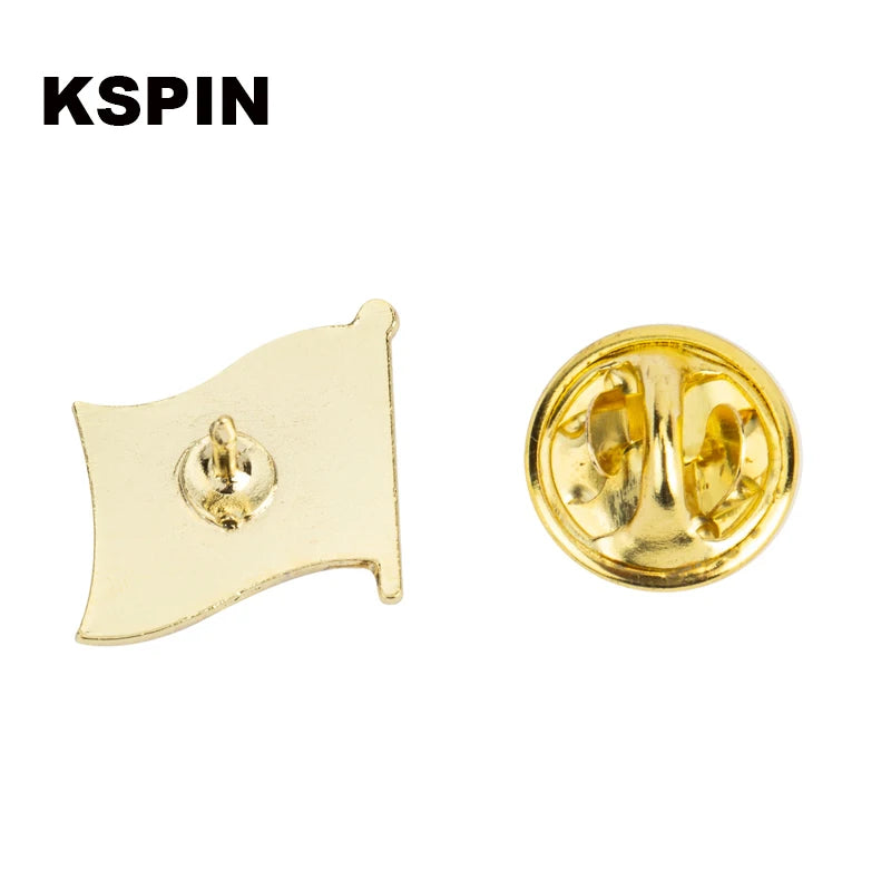 Iran Flag Laple Pin Badge Brooch